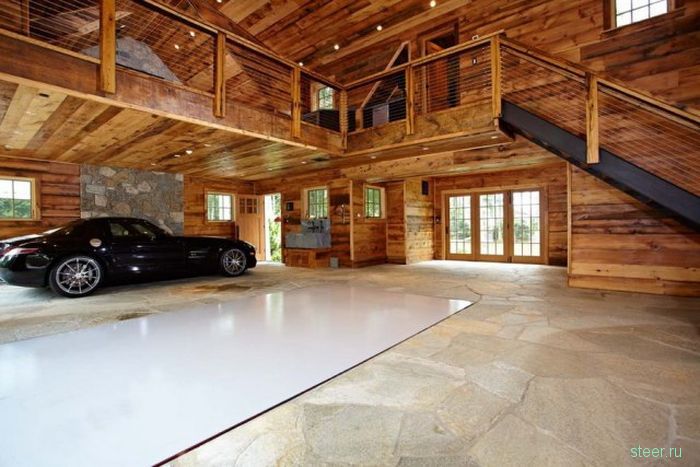 Удивительный гараж от компании TR Building & Remodeling Inc