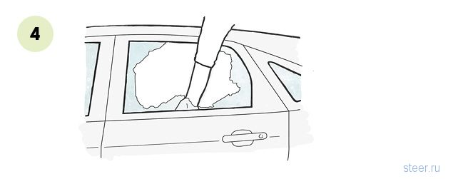 Своими руками: разбиваем стекла в своей машине