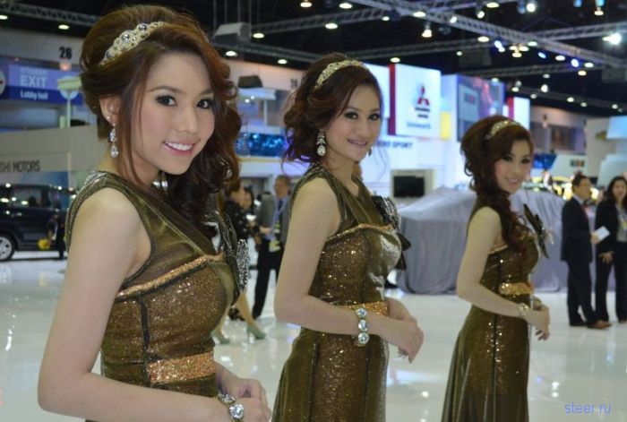 Девушки Мотор Экспо 2012 в Тайланде