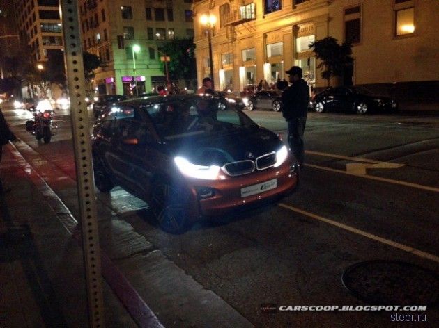 Электрический BMW i3 попался в США
