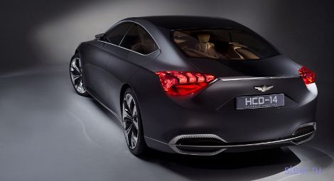 Компания Hyundai представила концепт роскошного седана, предвестника нового Genesis