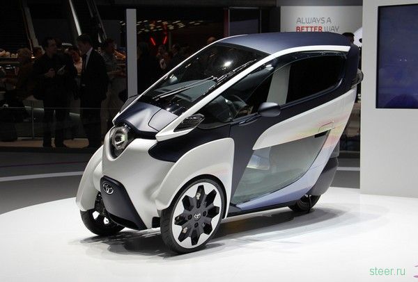 В Женеве представлен Toyota i-Road – маленький и мобильный электромобиль из скорого будущего