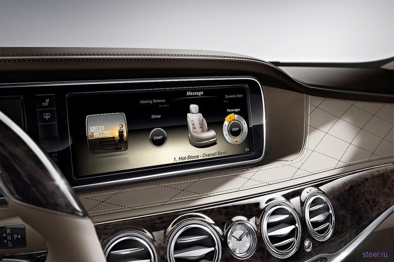 Mercedes представляет интерьер нового поколения флагмана S-Class