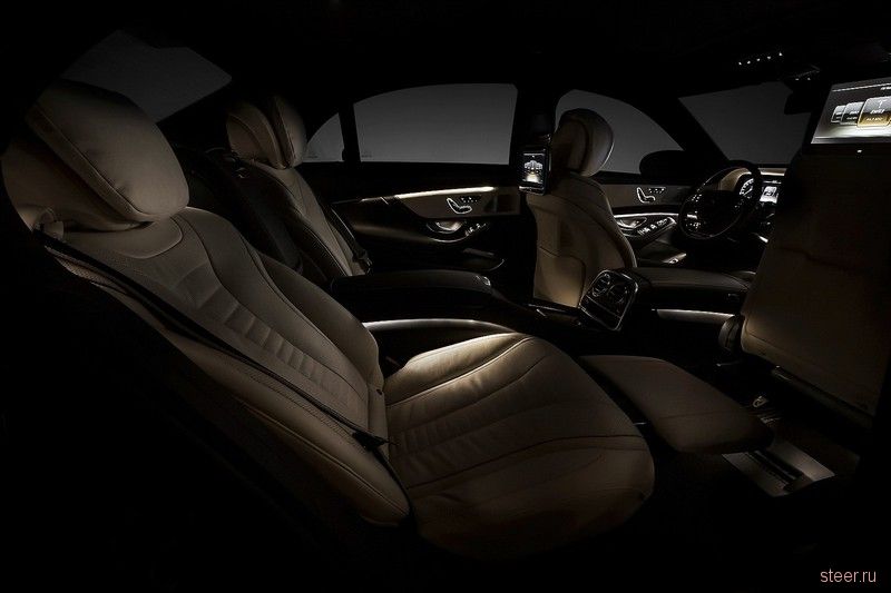 Mercedes представляет интерьер нового поколения флагмана S-Class