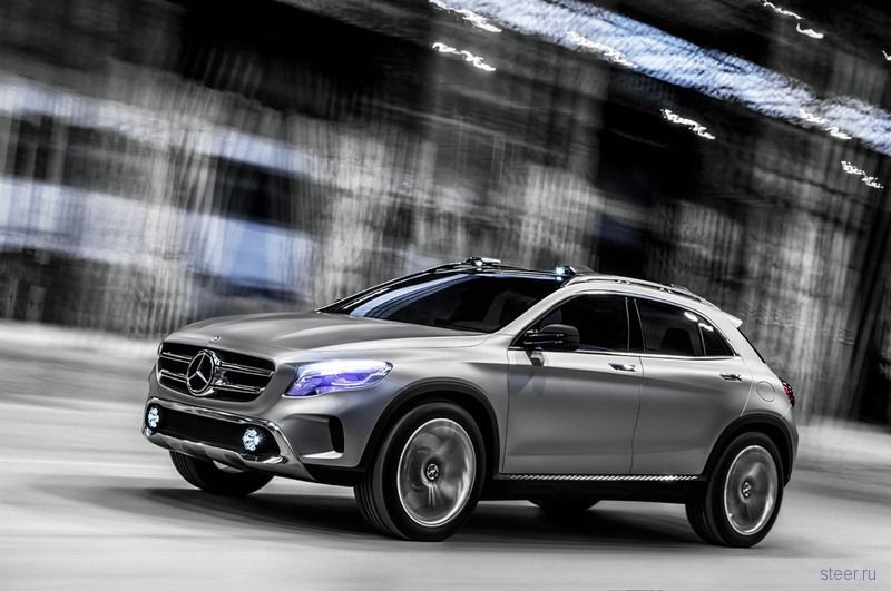 Mercedes-Benz досрочно показал концепт компакт-кроссовера GLA