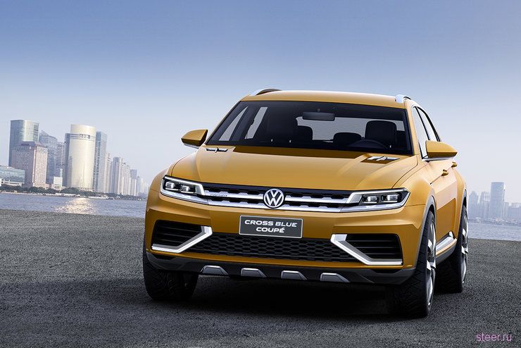 Volkswagen CrossBlue Coupe: новый большой внедорожник Volkswagen