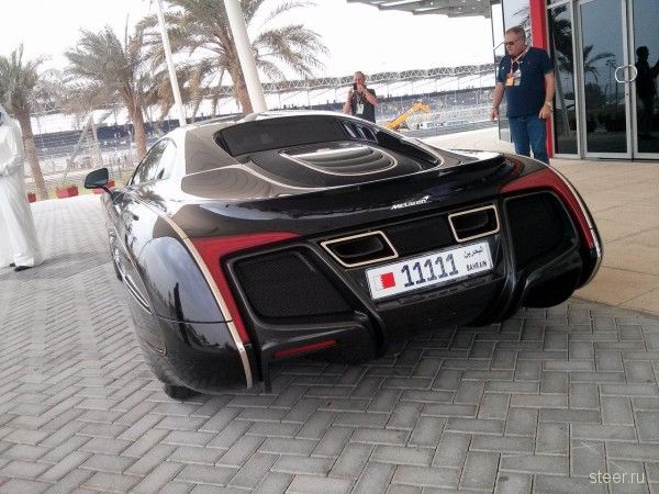 Единственный в мире McLaren X-1 был замечен в Бахрейне