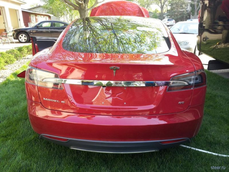 Новая Tesla - фотоотчет первого владельца