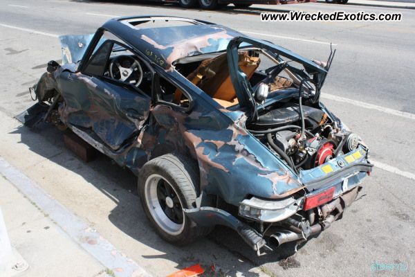 Porsche 911 Turbo: Восстановлению не подлежит