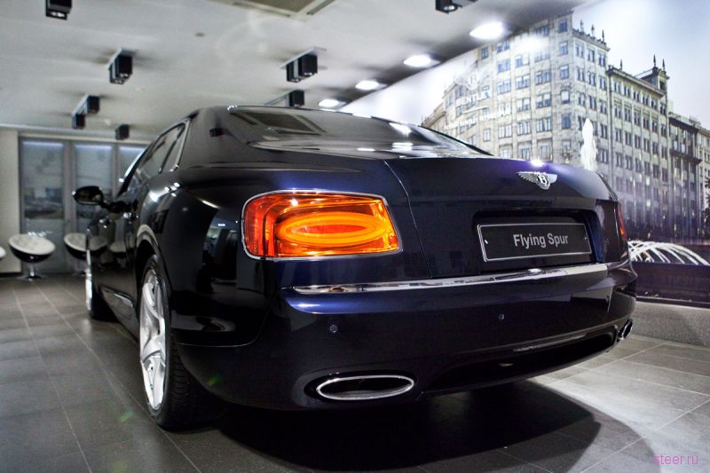 В Москве состоялась российская премьера Bentley Flying Spur стоимостью 10 900 000 рублей