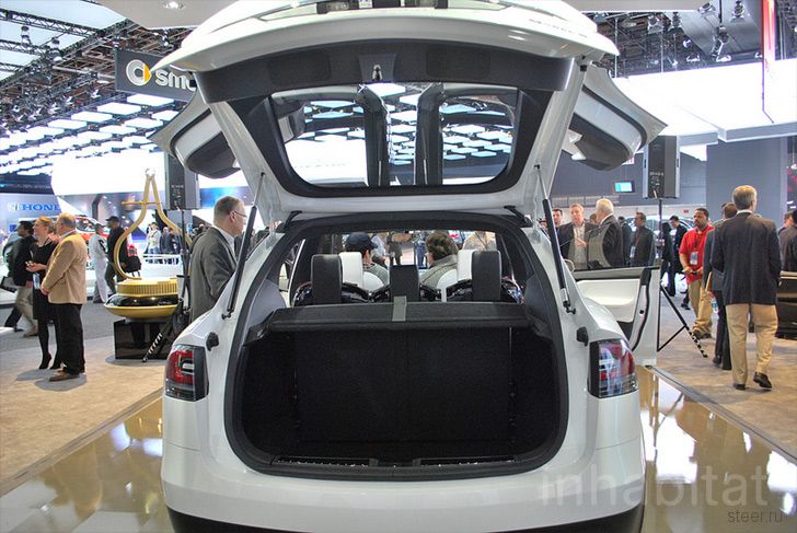 Кроссовер Tesla Model X обещают в январе 2014