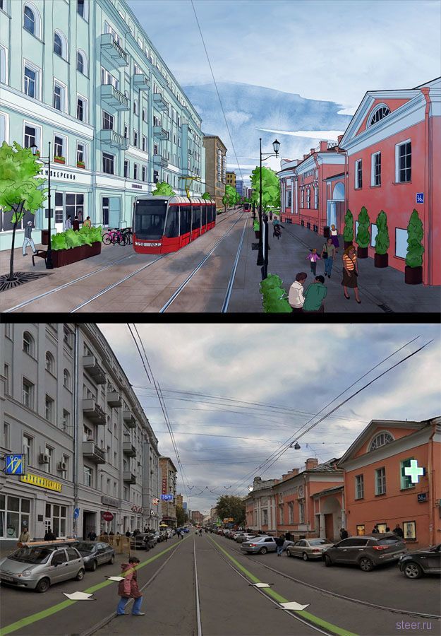 Проекты реконструкции улиц Москвы