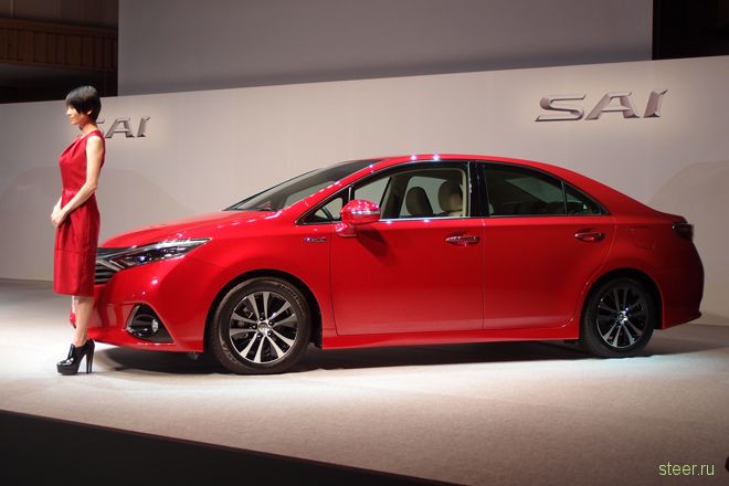 Toyota представила обновлённый гибридный седан Sai. Почти новое поколение
