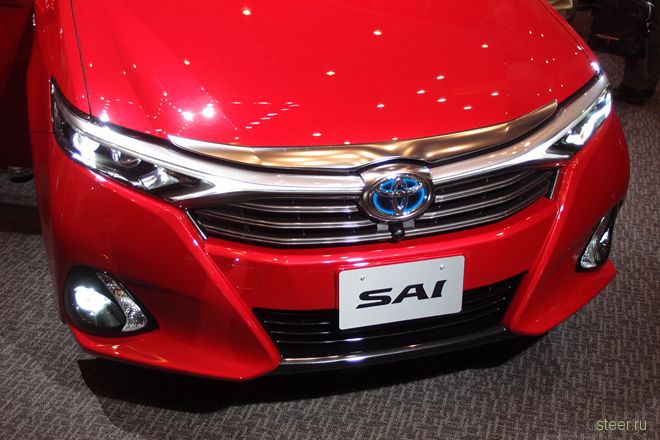 Toyota представила обновлённый гибридный седан Sai. Почти новое поколение