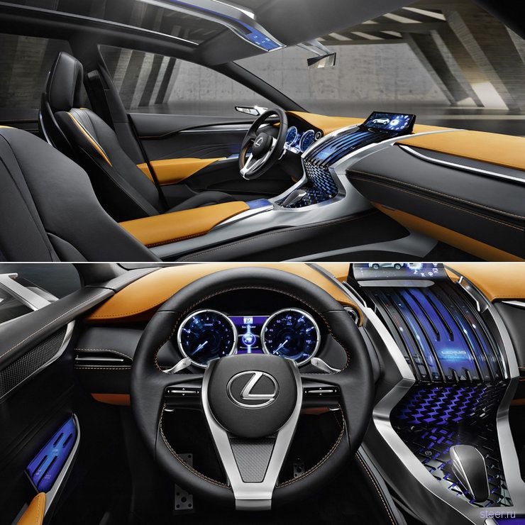 Lexus LF-NX - такого дизайна никто не ожидал