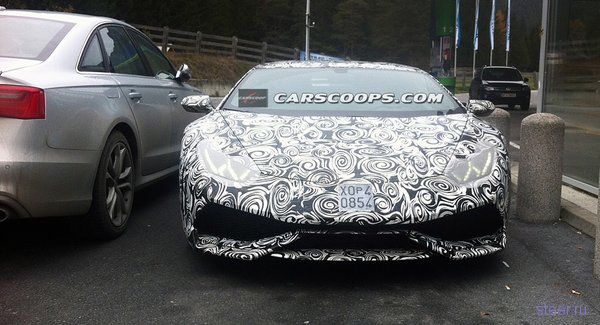 Новая модель Lamborghini: первые фото