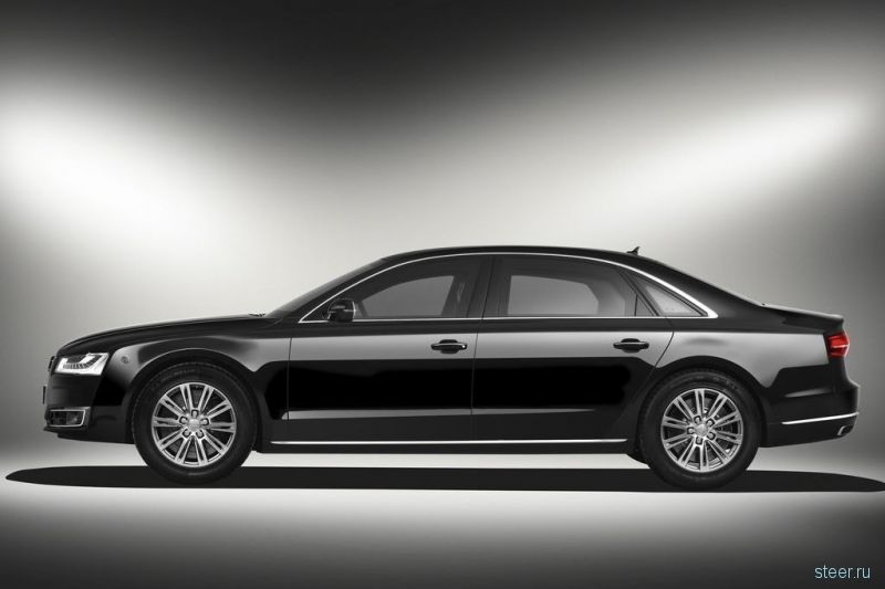 Audi выпустила бронированный лимузин A8 L Security