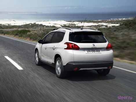 Стали известны рублевые цены на кроссовер Peugeot 2008