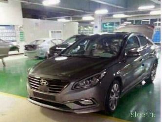 Первые фото нового Hyundai Sonata без камуфляжа