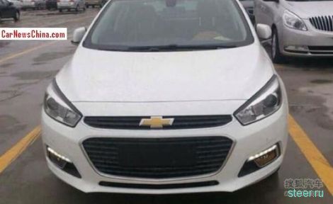 Первые фото нового Chevrolet Cruze без камуфляжа