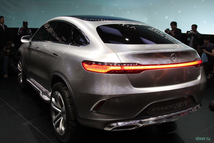 Mercedes-Benz Coupe SUV : купе внедорожник от Мерседес