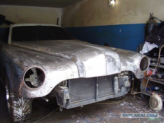 Легкий тюнинг Победы на базе Мазды RX-8