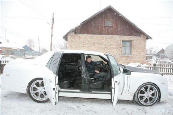 24-летний житель Шахтинска (Казахстан) Руслан Муканов создал свой собственный «Rolls-Royce Phantom».
