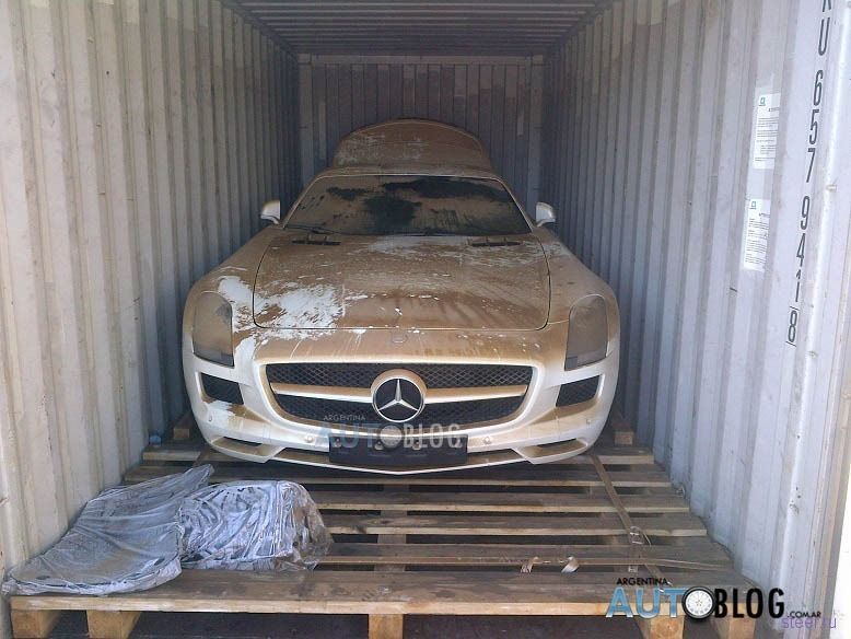  Mercedes-Benz за 710 000 долларов утонул в море