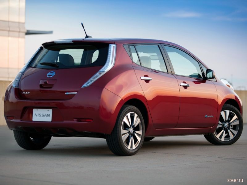 Новый аккумулятор для электрокара Nissan Leaf будет стоить $5499
