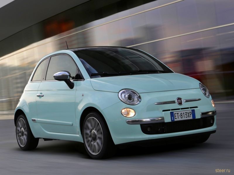 В России начались продажи обновленного Fiat 500 от 570 000 рублей