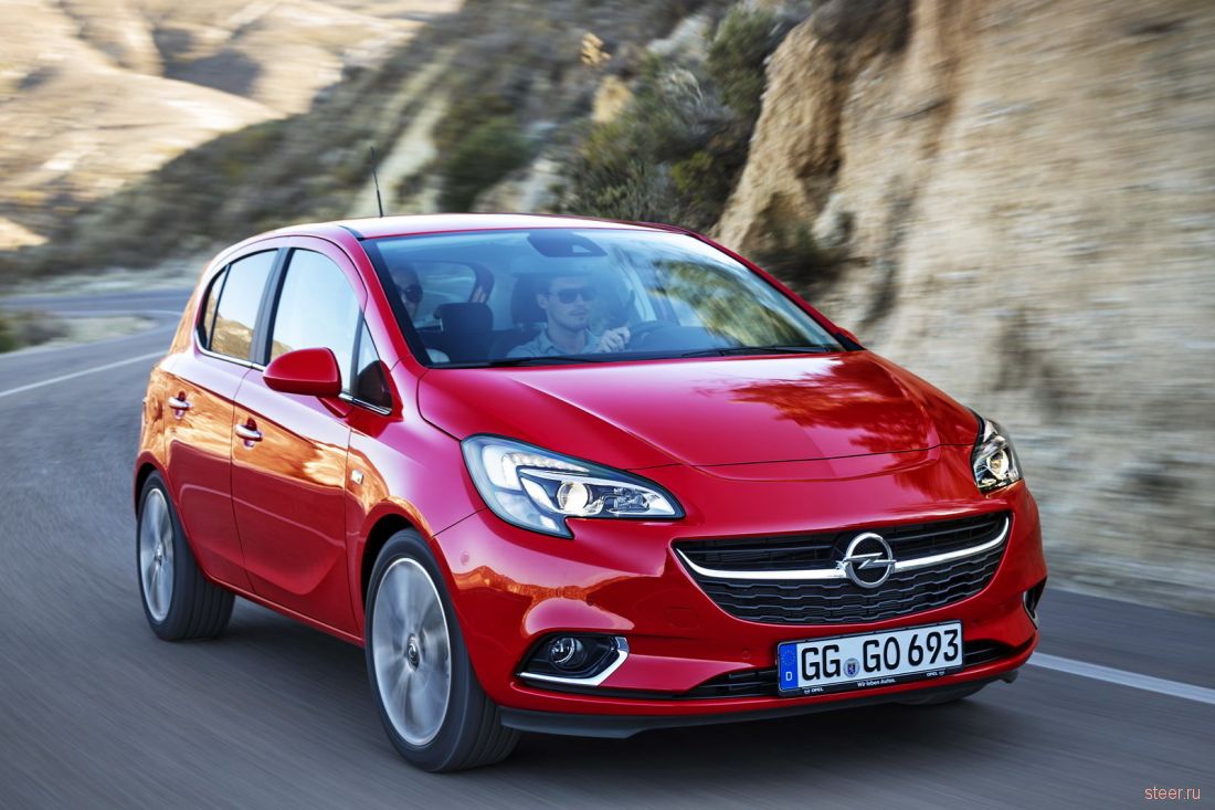 Представлено пятое поколение хетчбэка Opel Corsa