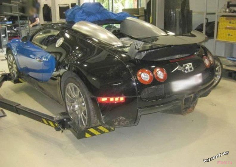 Зачем подкупать битый Bugatti Veyron?
