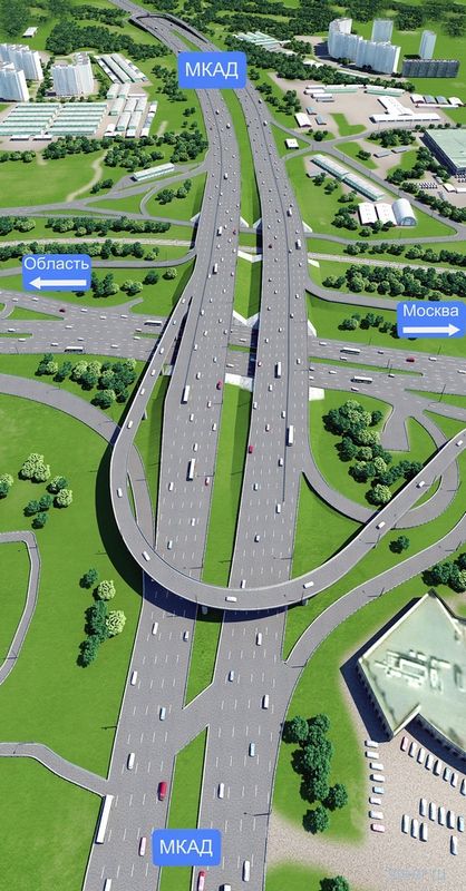 Реконструкция Волоколамское шоссе : уже в этом году