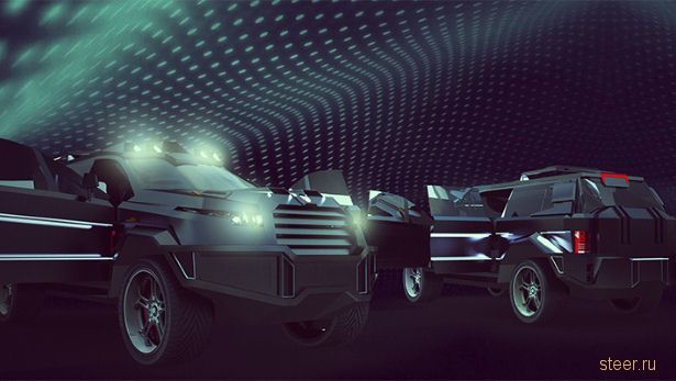 Латвийская компания Dartz представила «шпионский» внедорожник Black Shark
