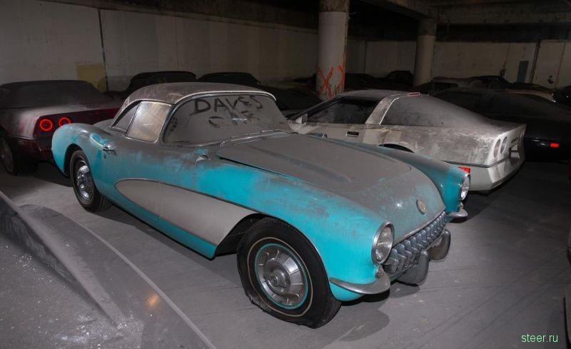 36 спорткаров Corvette простояли без надобности 26 лет