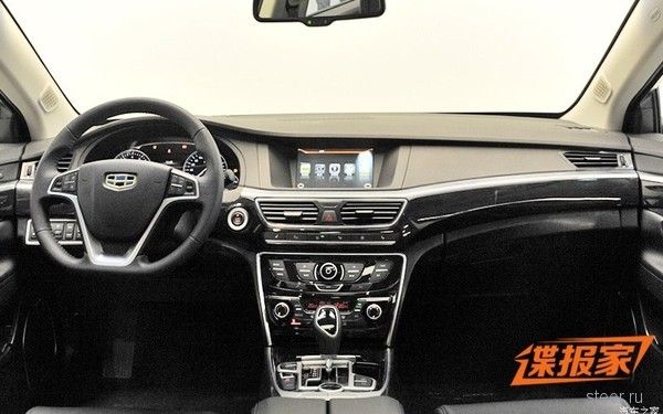 Emgrand GC9 : Первые фото нового флагмана Geely