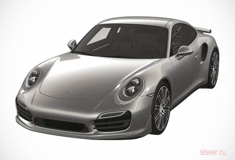 Первые изображения обновленного Porsche 911