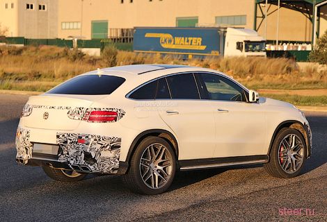 Первые фото Mercedes-Benz GLE Coupe