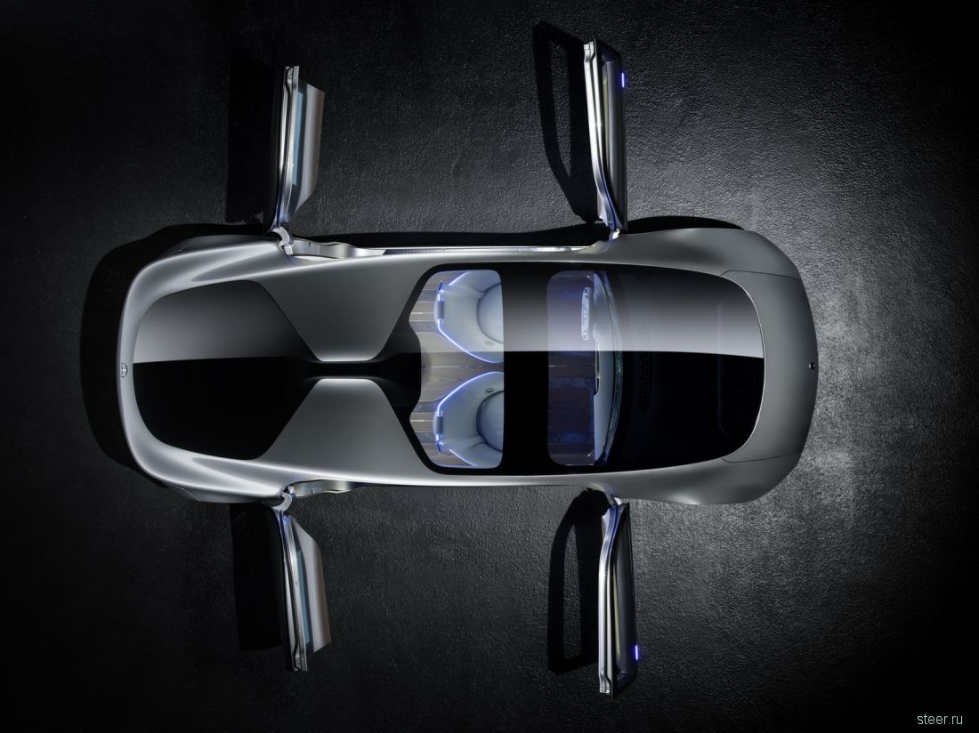 Mercedes-Benz F 015 : водородный седан с автопилотом и комнатой переговоров