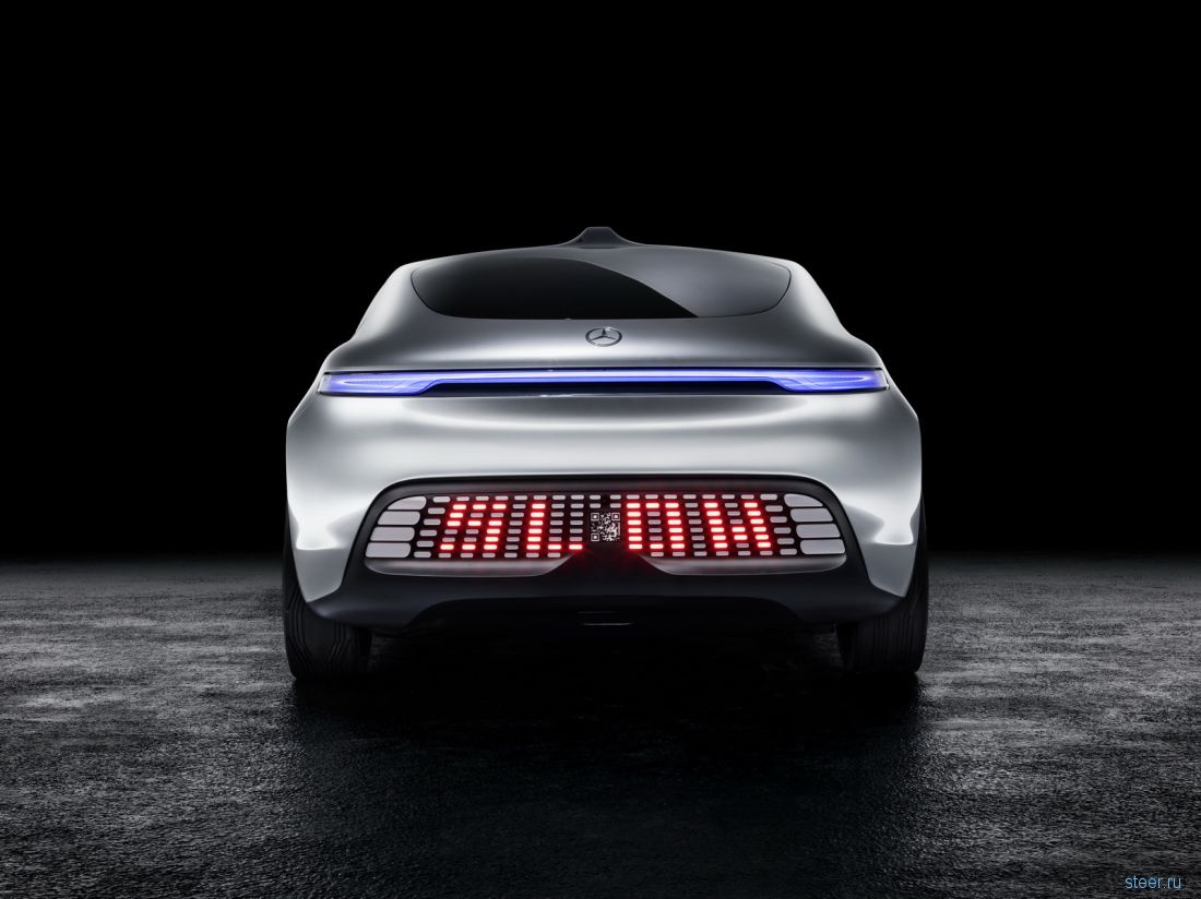 Mercedes-Benz F 015 : водородный седан с автопилотом и комнатой переговоров
