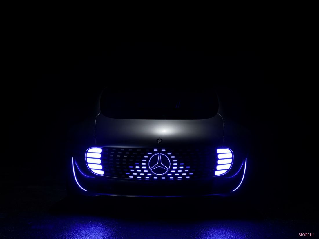 Mercedes-Benz F 015 : водородный седан с автопилотом и комнатой переговоров