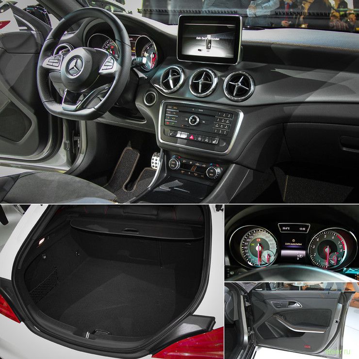 Официальные фото маленького спортуниверсала Mercedes-Benz CLA Shooting Brake