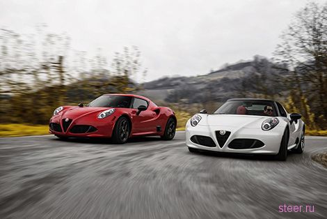 Концепт компактного родстера Alfa Romeo 4C Spider пойдет в серию
