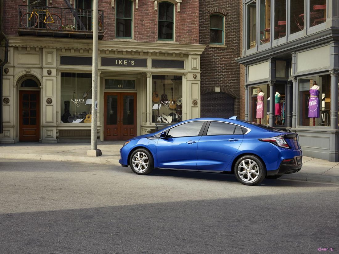 Представлено новое поколение Chevrolet Volt