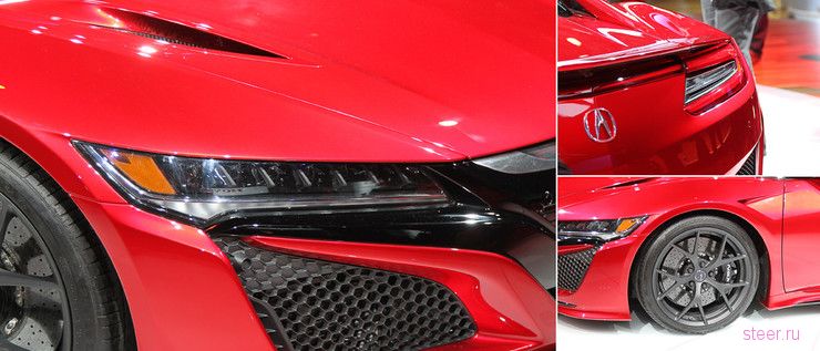 Acura показала новую серийную NSX