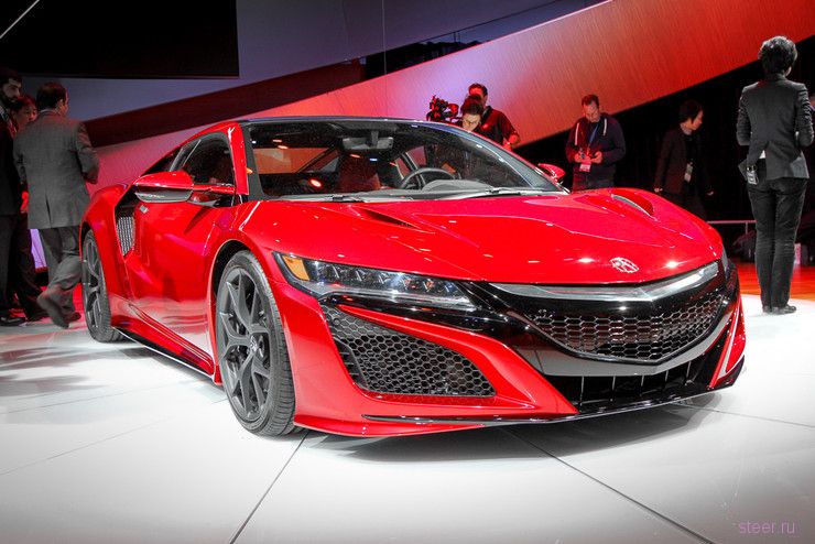 Acura показала новую серийную NSX