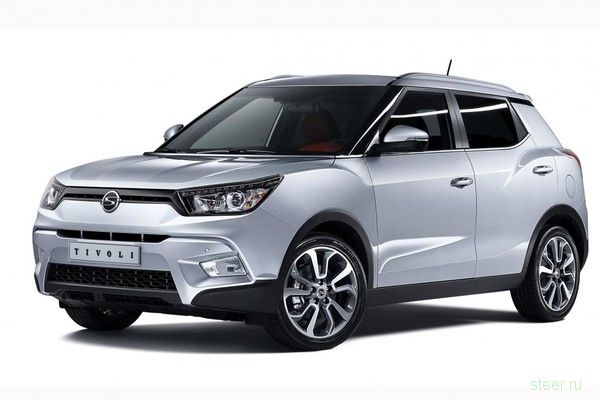 SsangYong официально представила новый маленький кроссовер Tivoli