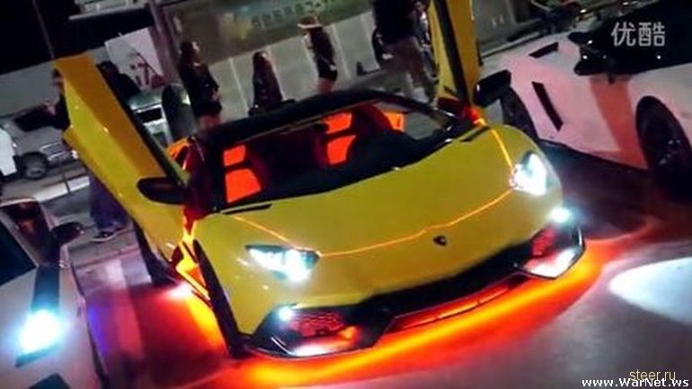 В Токио прошел съезд владельцев уникальных суперкаров Lamborghini
