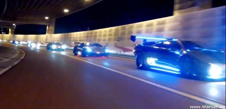 В Токио прошел съезд владельцев уникальных суперкаров Lamborghini