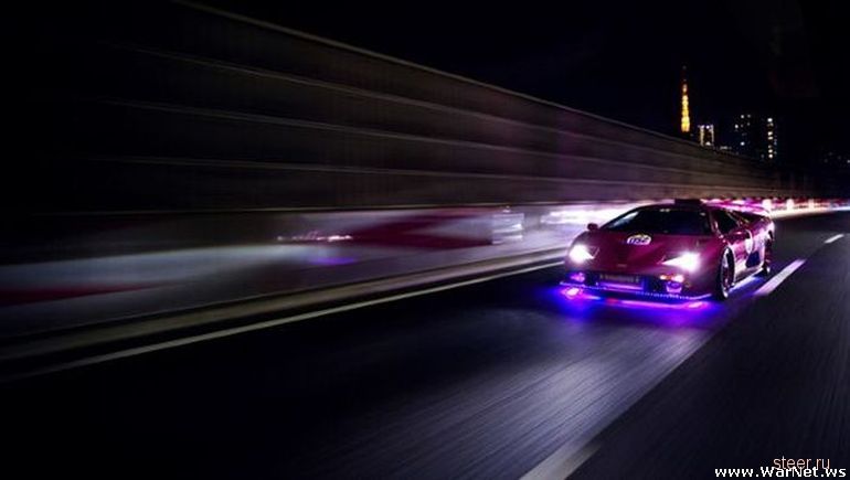 В Токио прошел съезд владельцев уникальных суперкаров Lamborghini